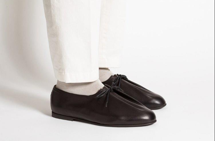 JACQUES SOLOVIERE Matt Shoes- Black - MMW Concept
