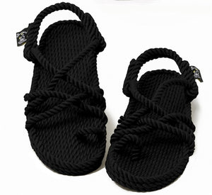 Toe Joe Sandal with Vibram sole- Black