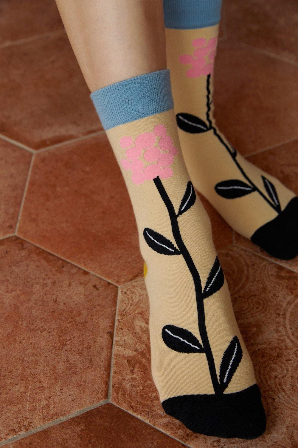 Jennifer Bouron X socks appeal Hydrangea - MMW Concept