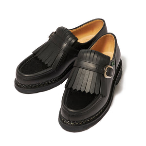 Paraboot Nyons LIS NOIR- Genuine rubber sole (Pre-order)