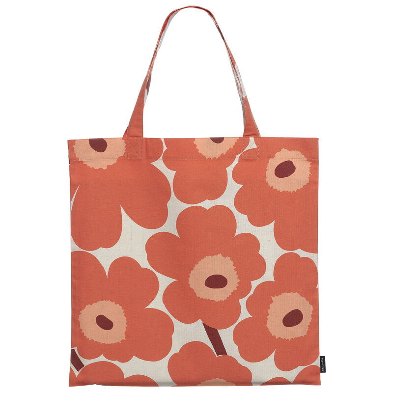 Marimekko tote bag (Pieni Unikko bag orange) – MMW Concept