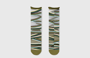 【2nd PALETTE 】socks - Olive Bias